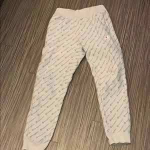 Light grey champion sweatpants